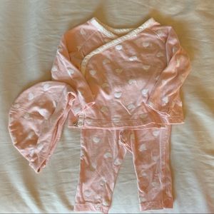 Pink Bird Outfit with Hat